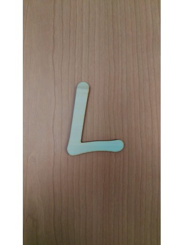 LETTERA L Grande 10cm