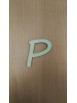 LETTERA P Grande 10cm