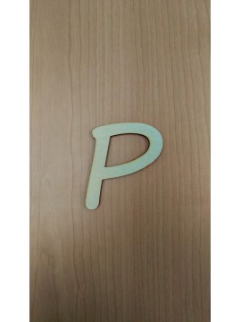 LETTERA P Grande 10cm