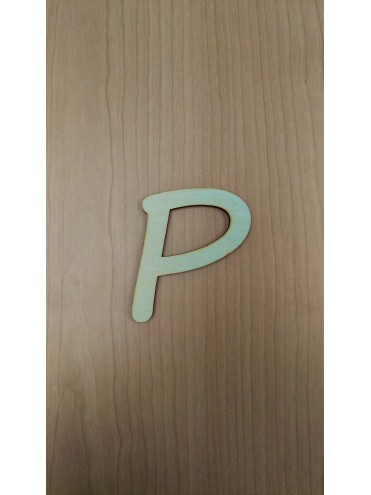 LETTERA P Grande 10cm