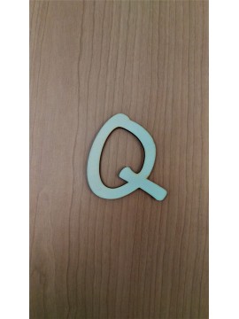 LETTERA Q Grande 10cm