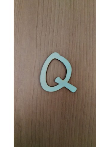 LETTERA Q Grande 10cm