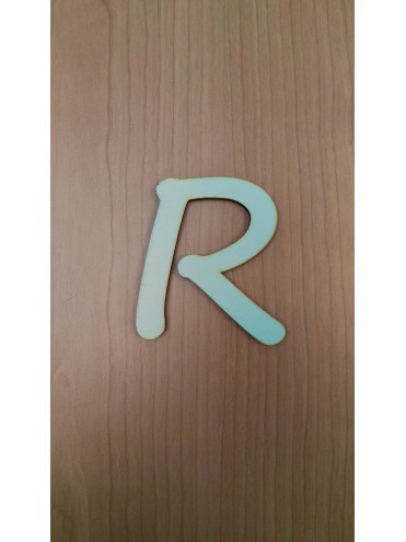 LETTERA R Grande 10cm
