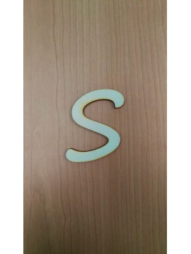 LETTERA S Grande 10cm