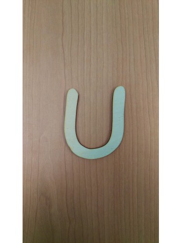 LETTERA U Grande 10cm