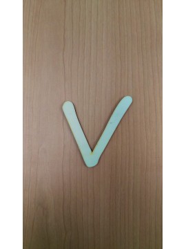 LETTERA V Grande 10cm