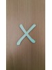 LETTERA X Grande 10cm
