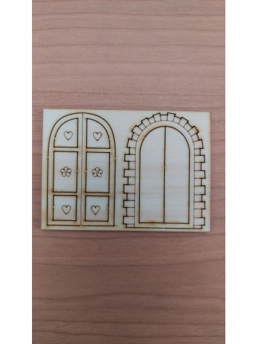 PORTE Medie 8.5x6 cm